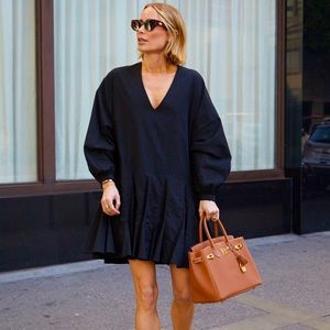 BNWT Anine Bing Black Peyton Dress - Sz S